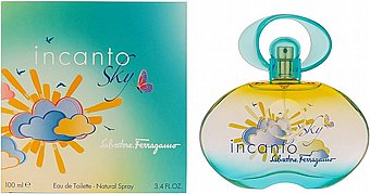 ���� ����� Salvatore Ferragamo Incanto Sky E.D.T 100ml