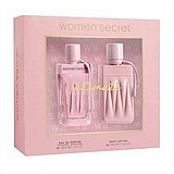 סט לאישה Woman'Secret E.D.P 100 ml + 200 ml בושם + קרם גוף סט לאישה Woman'Secret E.D.P 100 ml + 200 ml בושם + קרם גוף