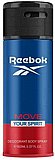 דיאודורנט ספריי לגבר Reebok Move Your Spirit בניחוח מרענן של פירות - 150 מ"ל דיאודורנט ספריי לגבר Reebok Move Your Spirit בניחוח מרענן של פירות - 150 מ"ל