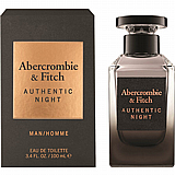 בושם לגבר Abercrombie & Fitch Authentic Night E.D.T 100ml בושם לגבר Abercrombie & Fitch Authentic Night E.D.T 100ml