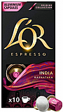 מארז קפסולות קפה לור הודו המתאים למכונות Nespresso בדרגת חוזק 10 מארז קפסולות קפה לור הודו המתאים למכונות Nespresso בדרגת חוזק 10