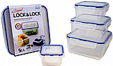 סט 5 קופסאות אחסון הרמטיות של Lock & Lock סט 5 קופסאות אחסון הרמטיות של Lock & Lock