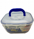 קופסת פלסטיק עם ידית נשיאה 4 ליטר Lock & Lock קופסת פלסטיק עם ידית נשיאה 4 ליטר Lock & Lock