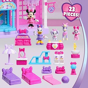 ���� ���� ����� ���� ����� �� ���� ���� Disney Jr. Minnie Mouse Pet Hotel Playset ���� Just Play