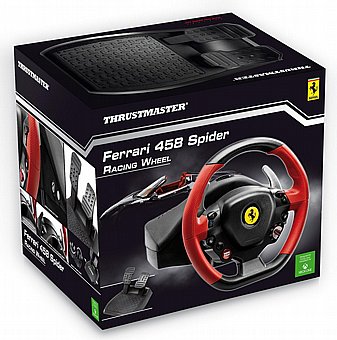 ��� ������� �� ������ Thrustmaster Ferrari 458 Spider - ���� Xbox One