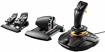 ��� ���� + ����� + ������ Thrustmaster T-16000M FCS - ��� ����