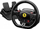 סט T98 Ferrari 296 GTB הגה ודוושות מבית Thrustmaster - מתאים ל-PC/PS4/PS5 סט T98 Ferrari 296 GTB הגה ודוושות מבית Thrustmaster - מתאים ל-PC/PS4/PS5