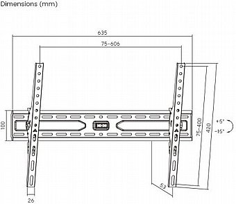 ���� ����� �������� ����� 37"-86" ���� Lumi KL36-46T