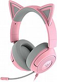 אוזניות גיימינג Razer Kraken Kitty V3 X בצבע ורוד אוזניות גיימינג Razer Kraken Kitty V3 X בצבע ורוד