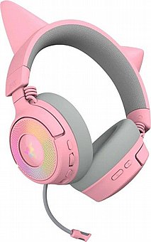 ������� ������� �������� Razer Kraken Kitty V3 Pro ���� Quartz