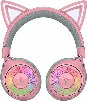 ������� ������� �������� Razer Kraken Kitty V3 Pro ���� Quartz