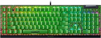 ����� ������� ����� Razer Blackwidow V4 X Minecraft Edition