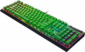 ����� ������� ����� Razer Blackwidow V4 X Minecraft Edition