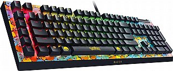 ����� ������� ����� Razer BlackWidow V4 X Pokemon