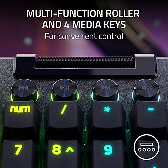 ����� ������� ����� ������� Razer BlackWidow V4 Low-Profile - ������ ����