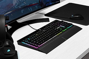����� ������� ����� Corsair K55 RGB Pro XT
