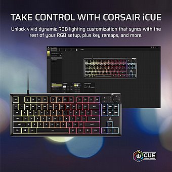 ����� ������� ����� Corsair K55 Core TKL RGB