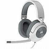 אוזניות גיימינג חוטיות Corsair HS55 STEREO White אוזניות גיימינג חוטיות Corsair HS55 STEREO White