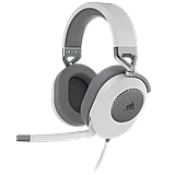 אוזניות גיימינג חוטי CORSAIR HS65 SURROUND 7.1 – צבע לבן אוזניות גיימינג חוטי CORSAIR HS65 SURROUND 7.1 – צבע לבן