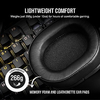 ������� ������� �������� Corsair HS55 WIRELESS CORE Carbon