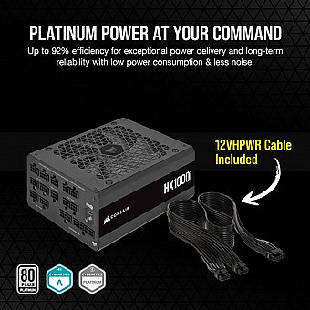 ��� ��� Corsair HX1000i Fully Modular Ultra-Low Noise 1000W 80 Plus Platinum