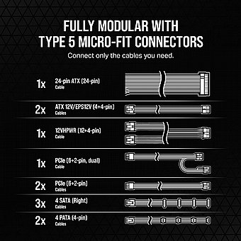 ��� ��� Corsair RM850x Shift 850W 80 Plus Gold