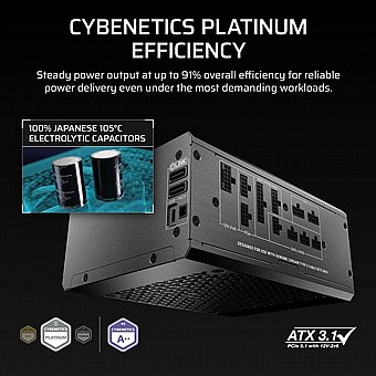 ��� ��� Corsair HX1200i Shift Fully Modular 1200W Cybenetics Platinum
