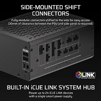 ��� ��� Corsair HX1200i Shift Fully Modular 1200W Cybenetics Platinum