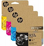 סט 4 ראשי דיו מקוריים HP 937e סט 4 ראשי דיו מקוריים HP 937e