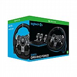 הגה מרוצים Logitech Driving Force G920 Retail - עבור PC ו Xbox One הגה מרוצים Logitech Driving Force G920 Retail - עבור PC ו Xbox One