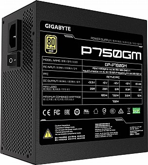 ��� ��� Gigabyte P750GM 750W 80 Plus Gold