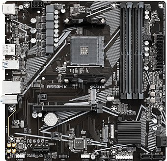 ��� �� Gigabyte B550M K Micro-ATX