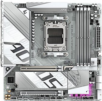��� �� Gigabyte B850M A ELT WF6E ICE Micro-ATX