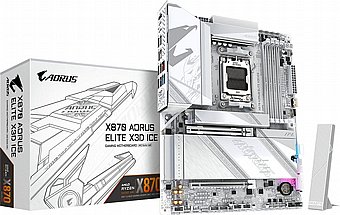 ��� �� Gigabyte X870 A Elite X Ice ATX AM5