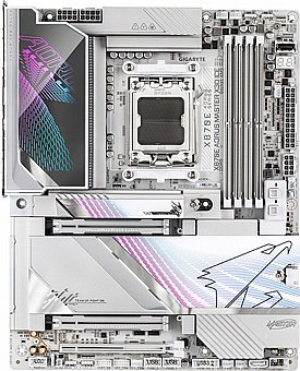 ��� �� Gigabyte X870E A MASTER X ICE E-ATX