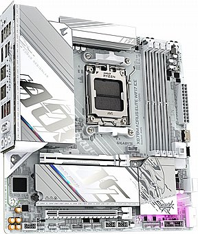 ��� �� Gigabyte X870M A Elite WF7 Ice Micro-ATX AM5