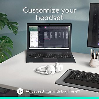 ������� �������� Logitech Zone 300 Off-White