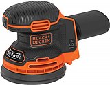 מלטשת אקצנטרית נטענת 125 מ''מ / 5 אינץ' Black+Decker BDCROS18N-XJ 18V - גוף בלבד מלטשת אקצנטרית נטענת 125 מ''מ / 5 אינץ' Black+Decker BDCROS18N-XJ 18V - גוף בלבד