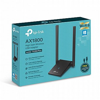 ���� ��� ������ TP-Link Archer TX20U Plus AX1800 Dual Antennas