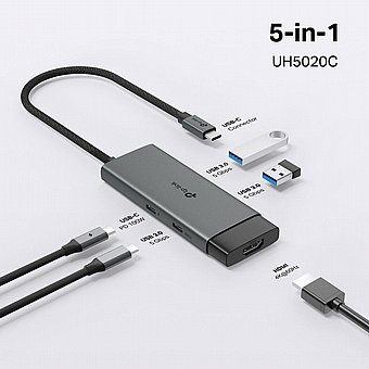 ���� ����� 5 �-1 TP-Link UH5020C USB Type-C