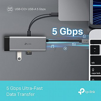 ���� ����� 5 �-1 TP-Link UH5020C USB Type-C