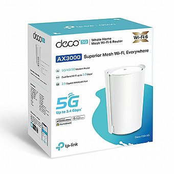 ����� TP-Link 5G AX3000 Whole Home Mesh LTE Wi-Fi 6 Gateway Deco X50-5G