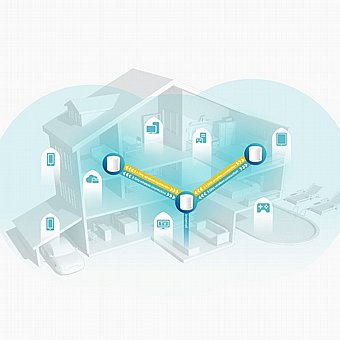 ����� TP-Link AX5400 Whole Home Mesh Wi-Fi System Deco X60 - ���� ������