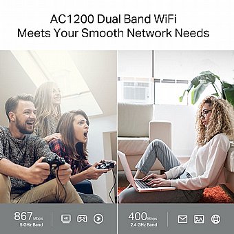 ����� TP-Link AC1200 Dual Band Wi-Fi Archer C64