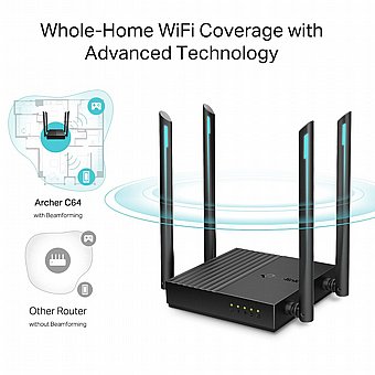 ����� TP-Link AC1200 Dual Band Wi-Fi Archer C64