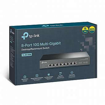 ��� 8 ������ Tp-Link 10G Multi Gigabit Desktop Rackmount TL-SX1008