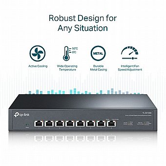 ��� 8 ������ Tp-Link 10G Multi Gigabit Desktop Rackmount TL-SX1008