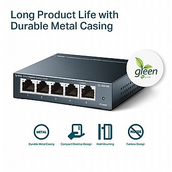 ���� ��� TP-Link TL-SG105 5 Ports Gigabit 10/100/1000Mbps