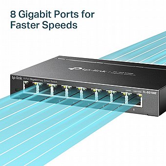 ��� ��� TP-Link 8 Ports Gigabit TL-SG108E Easy