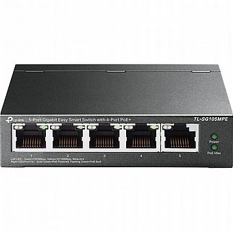 ��� ��� TP-Link TL-SG105MPE 5-Port Gigabit Easy Smart PoE Switch